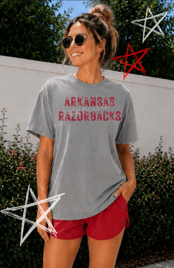 Arkansas Razorbacks Vintage Tee