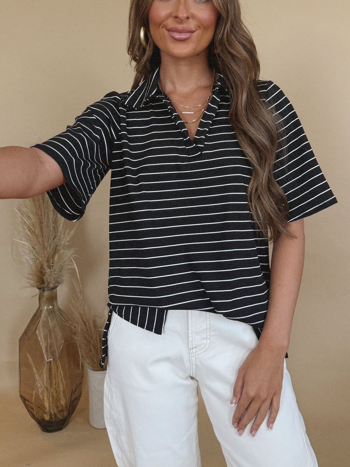 Melinda Top in Black