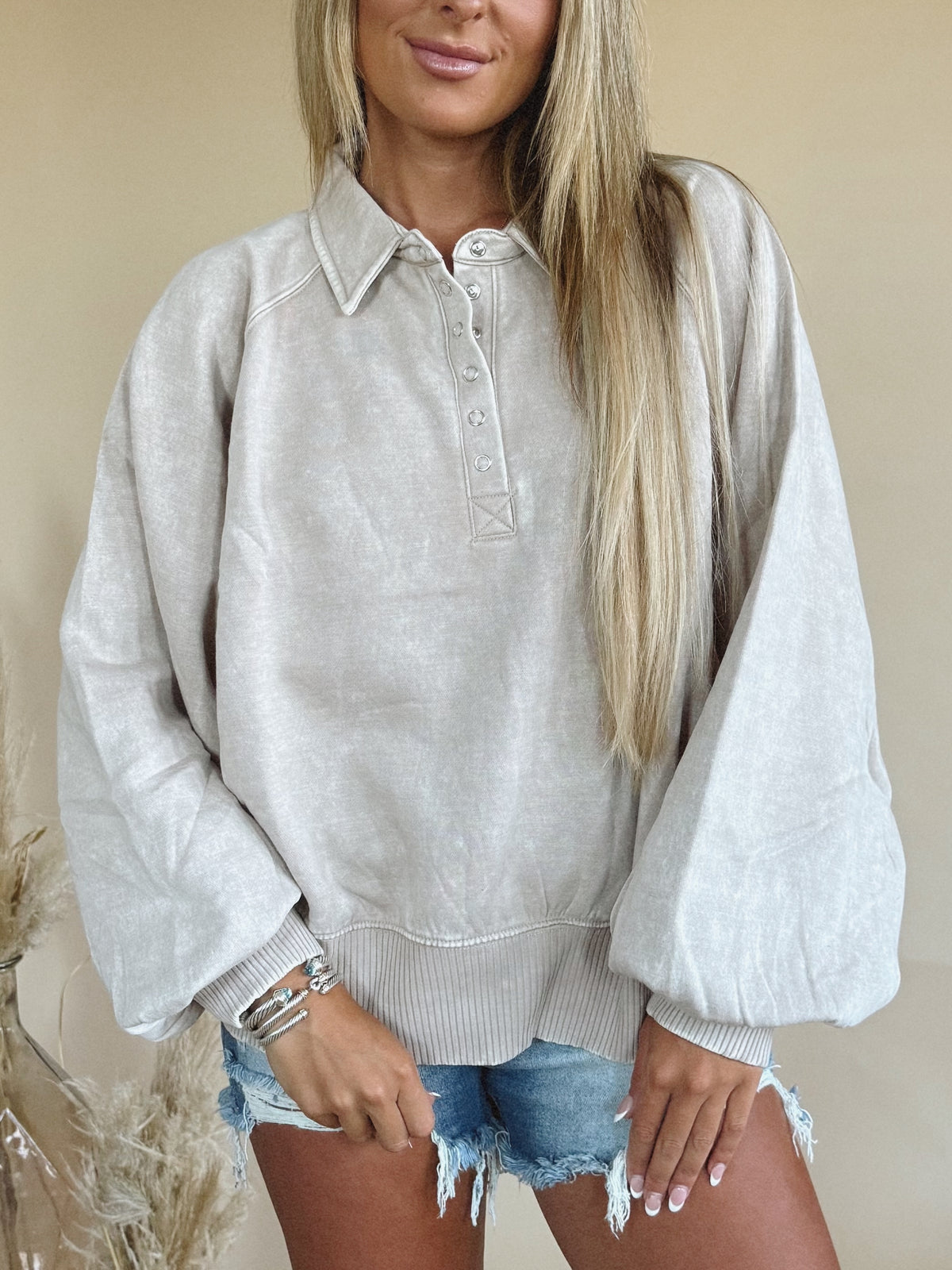 Addy Sweatshirt in Ash Mocha