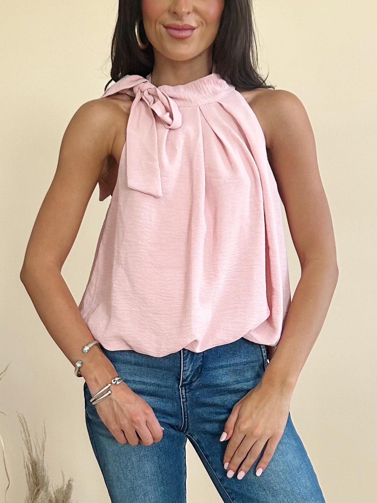 Reba Top in Blush