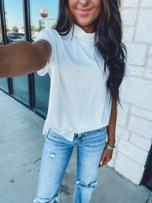 Kaylee Top in Ivory