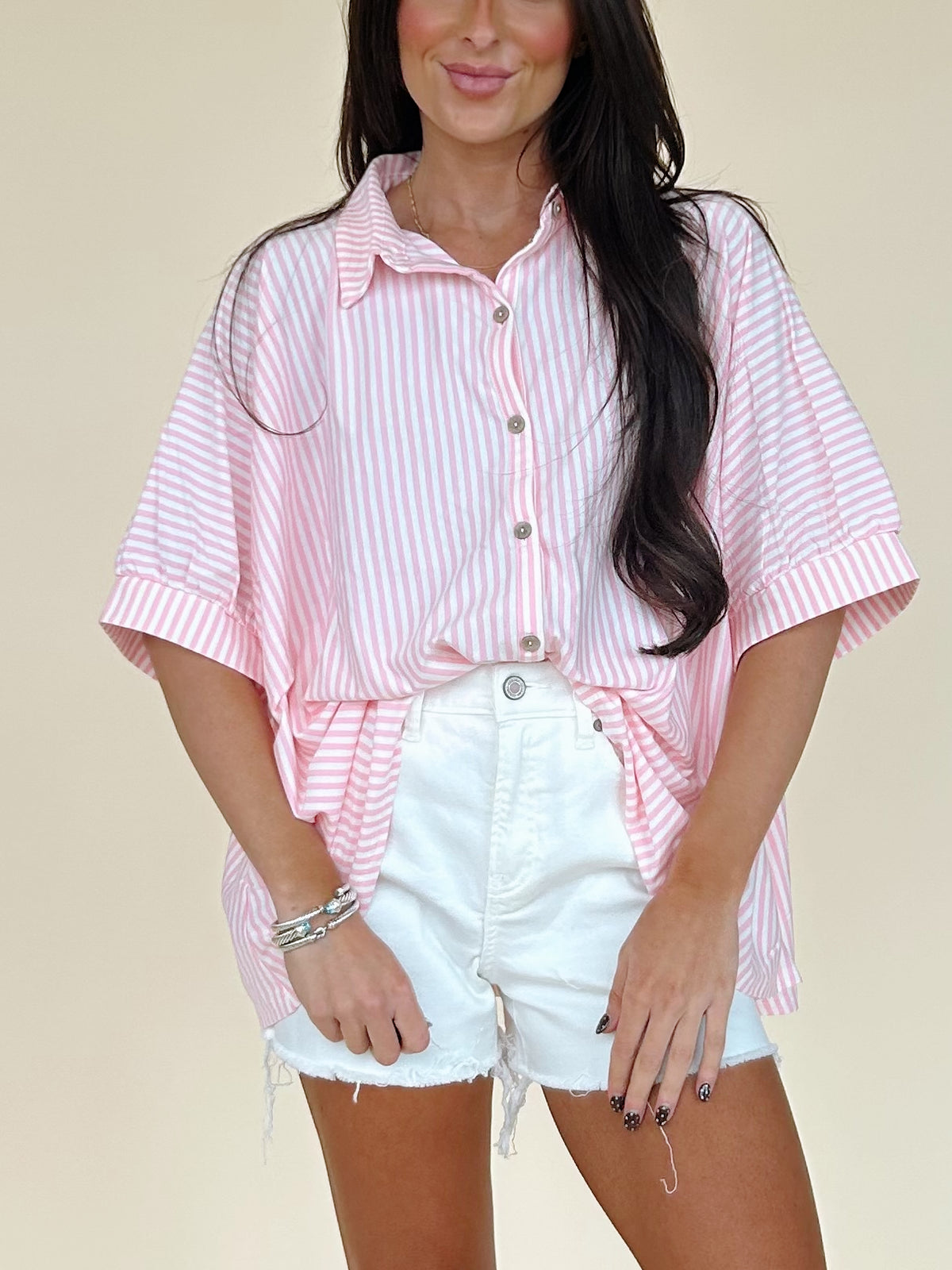 Acacia Top in Pink