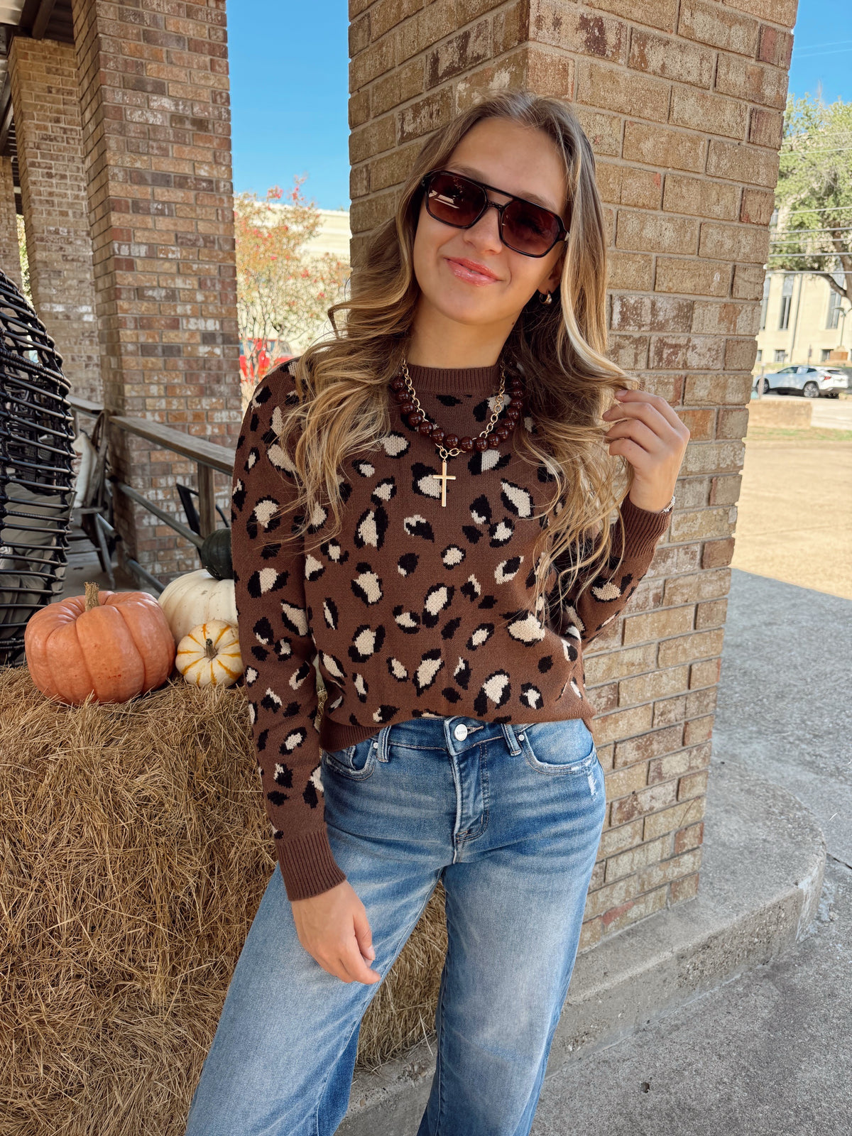 The Chanel Sweater in Brown