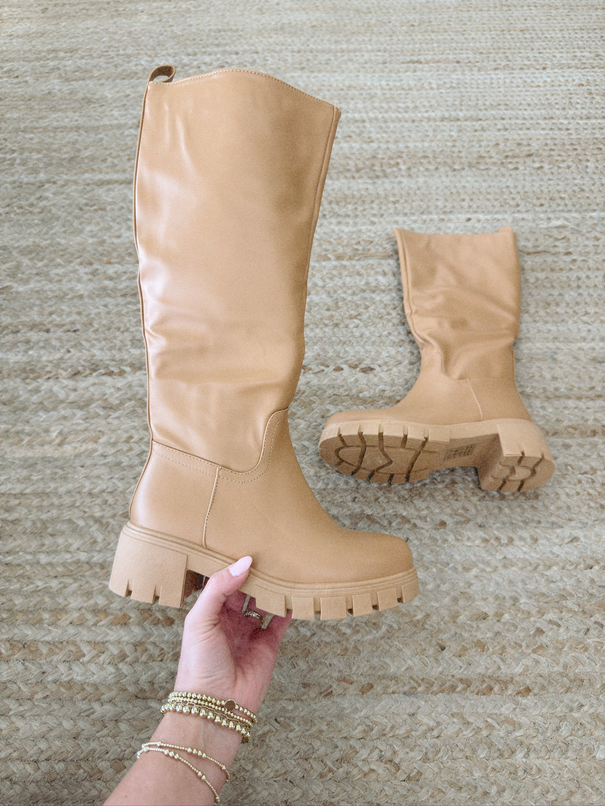 Renley Boots in Tan