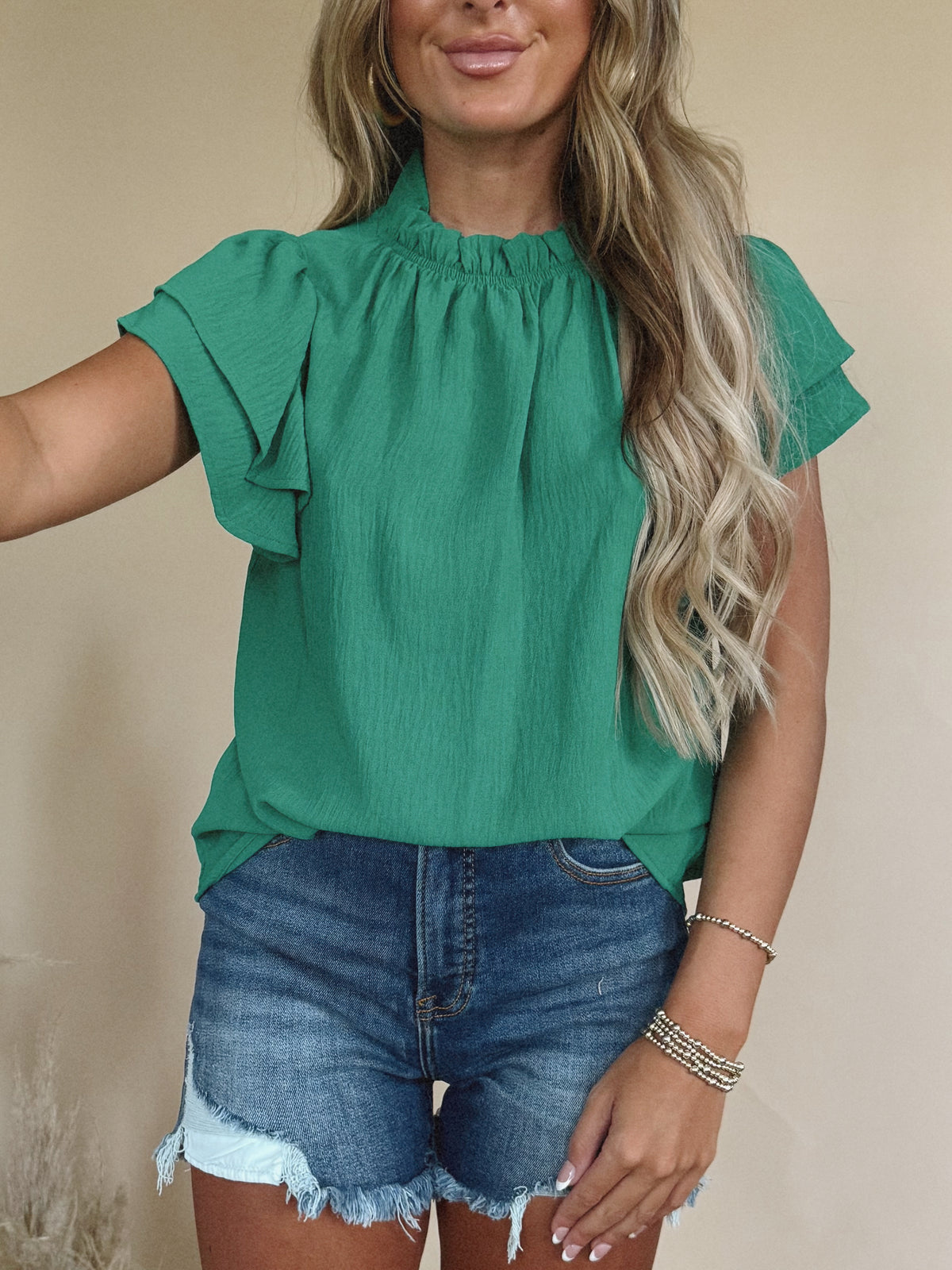 Raquel Top in Green