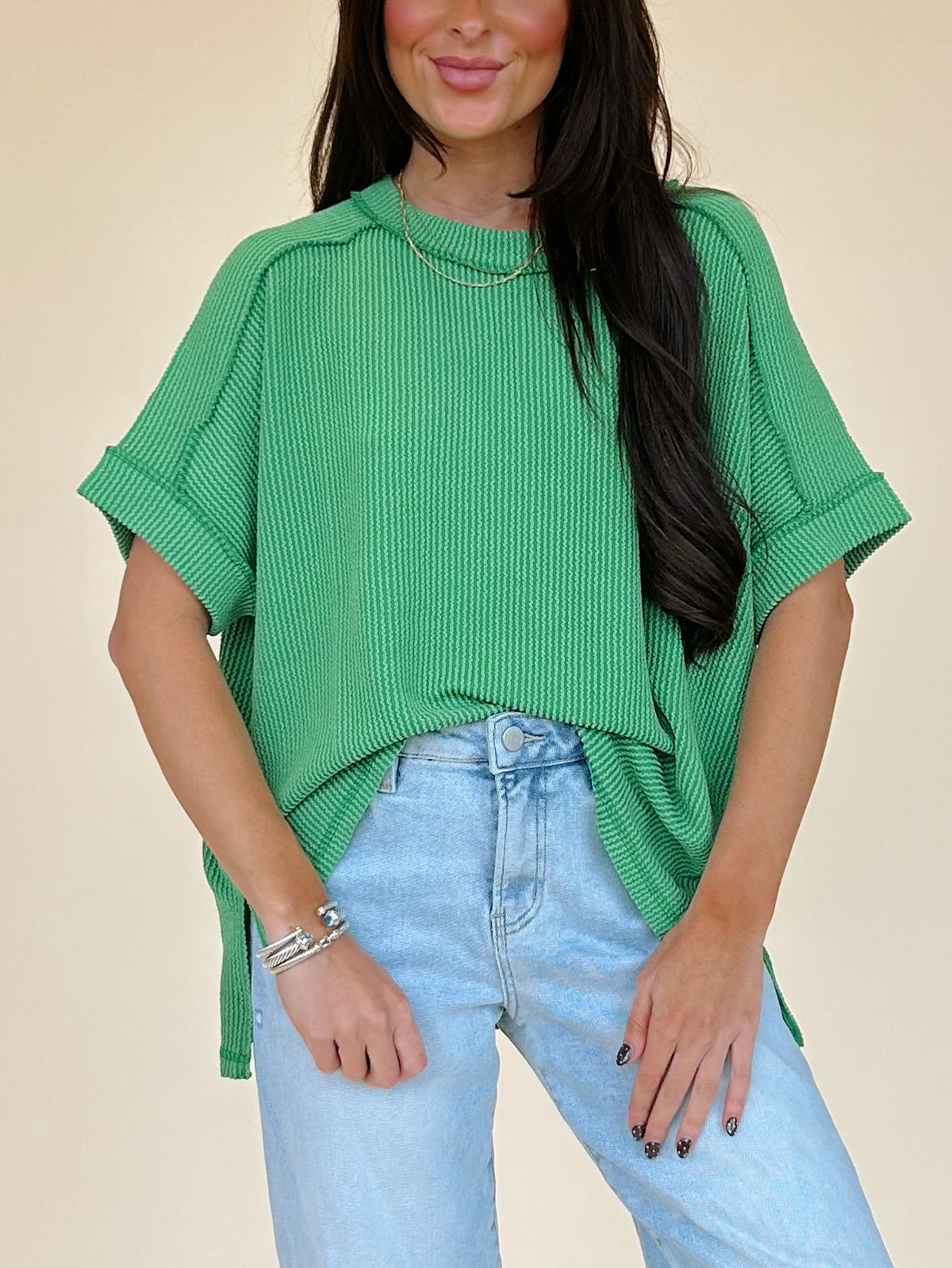 Sara Top in Green