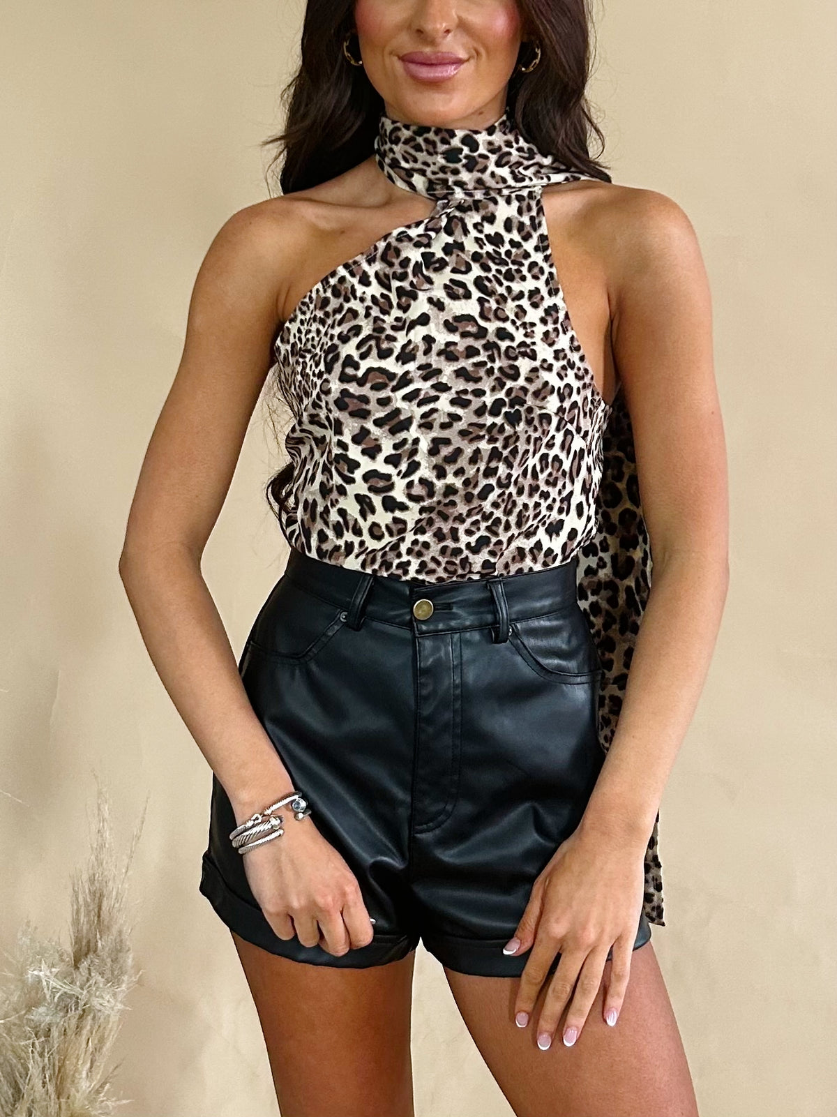 Tiffany Top in Leopard