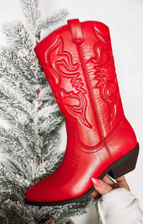 Reno Boots in Red