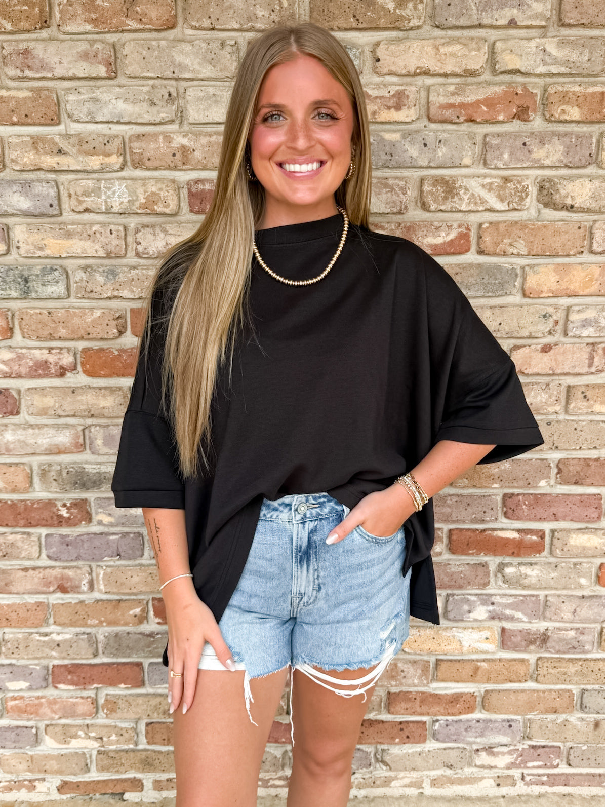 Stassi Top in Black