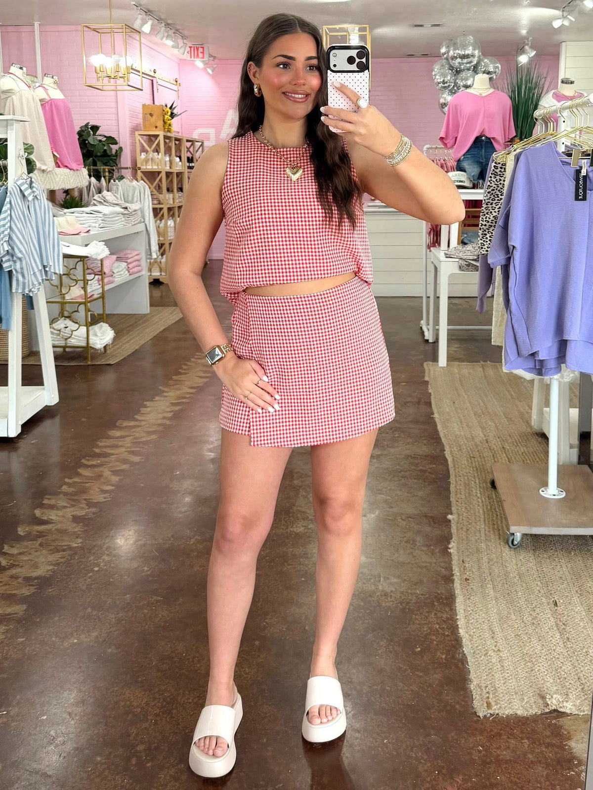 Cassee Set in Red