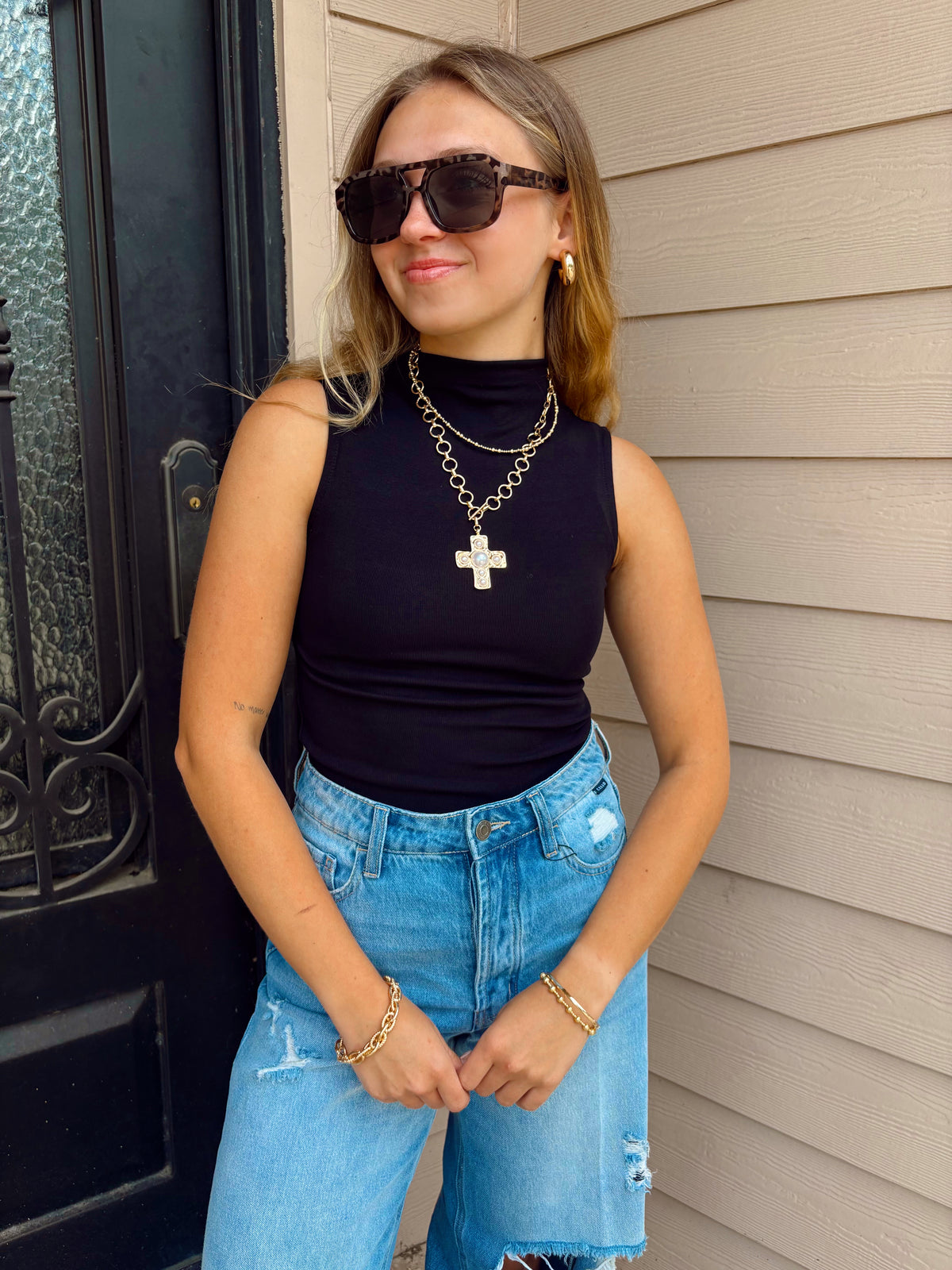 Frankie Top in Black