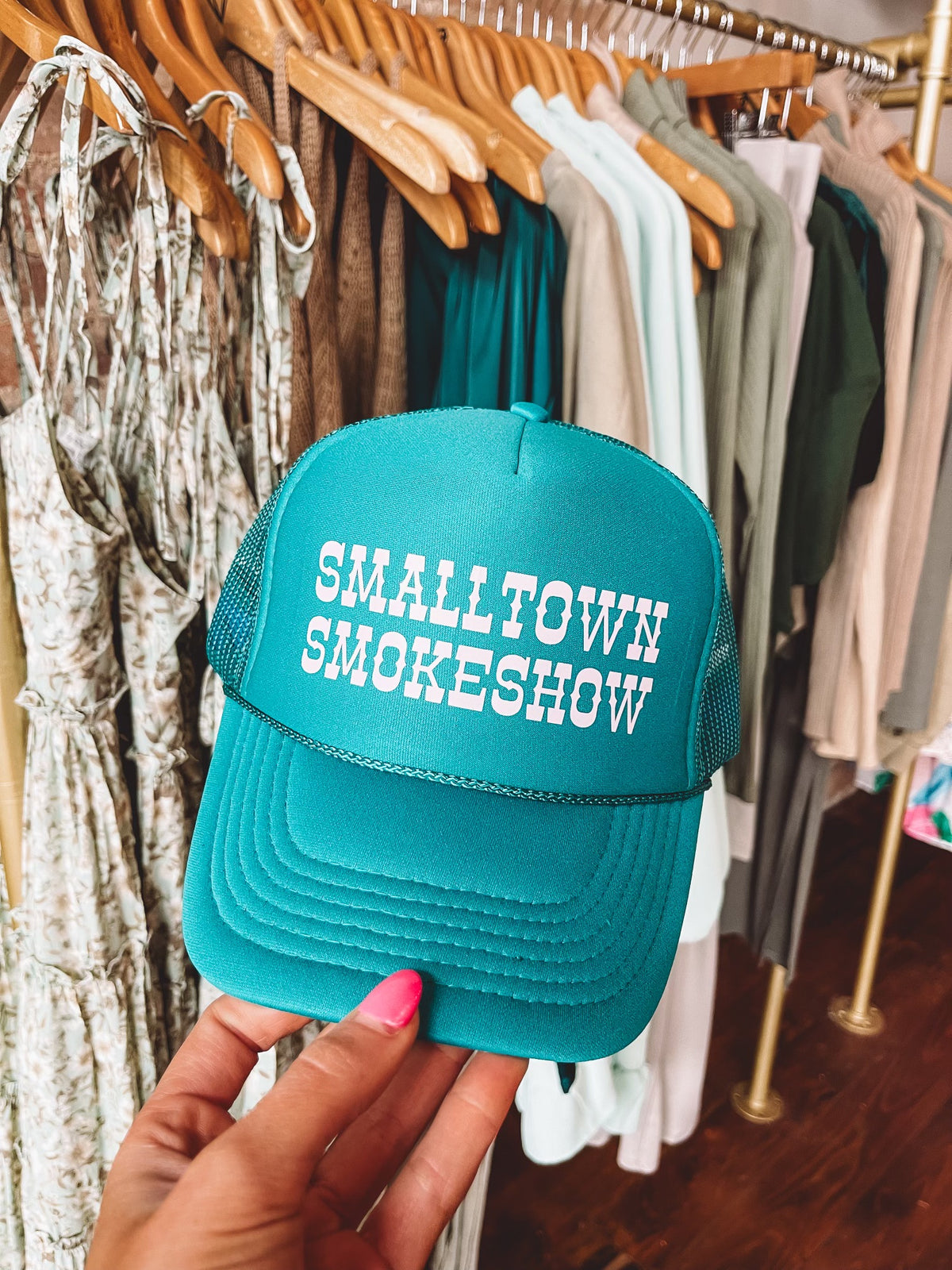 Smalltown Smoke Show Trucker Hat
