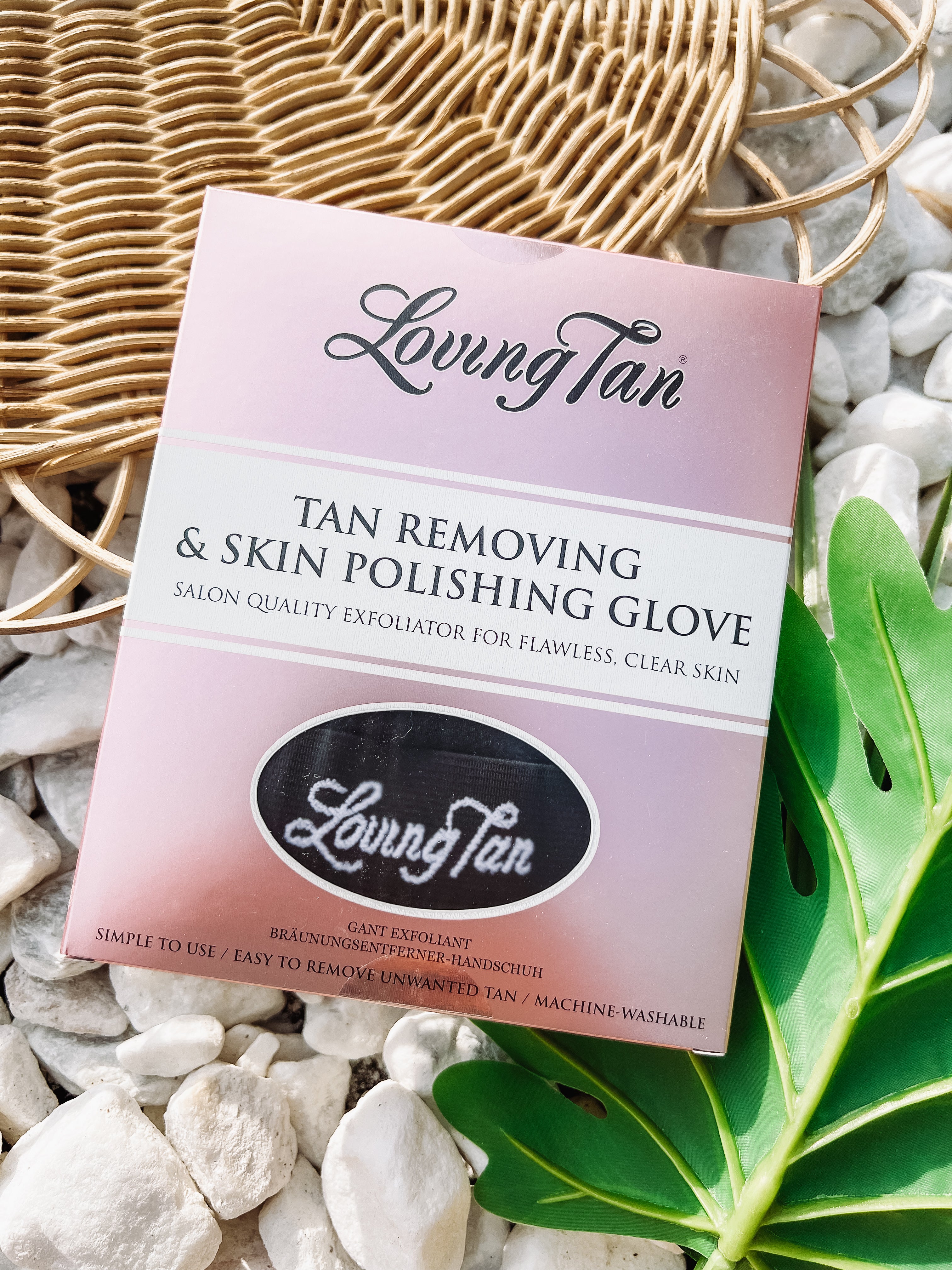 Loving Tan Bräunungsentferner & Hautpolier-Handschuh – Entfernt Selbstbräuner Schonend, Beidseitig Für Leichtes/starkes Peeling