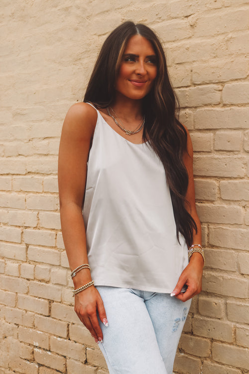 Aella Tank in Sand Beige