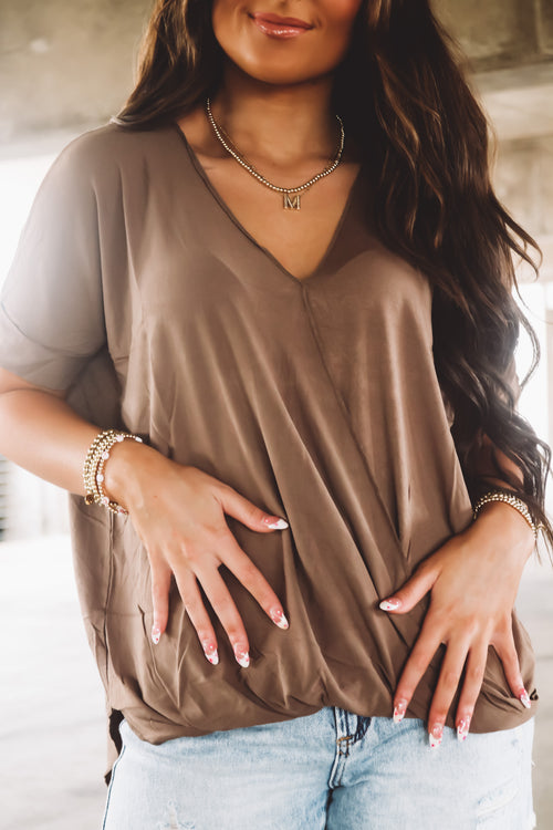 Bell Top in Mocha