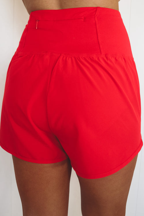 Ashley Shorts in Red