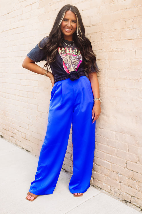 Poppie Pants in Royal Blue